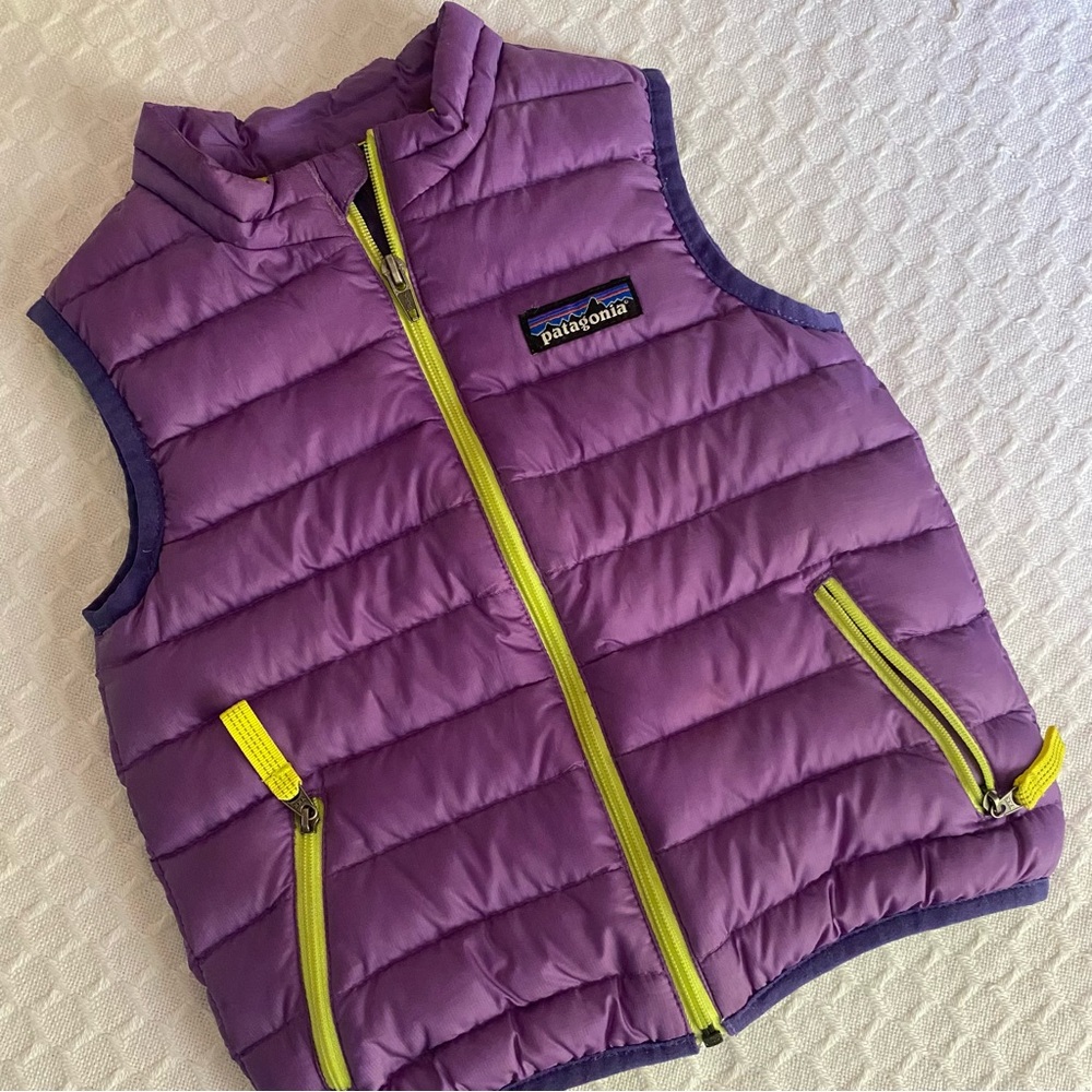 Patagonia Baby Down Sweater Vest, Size 2T